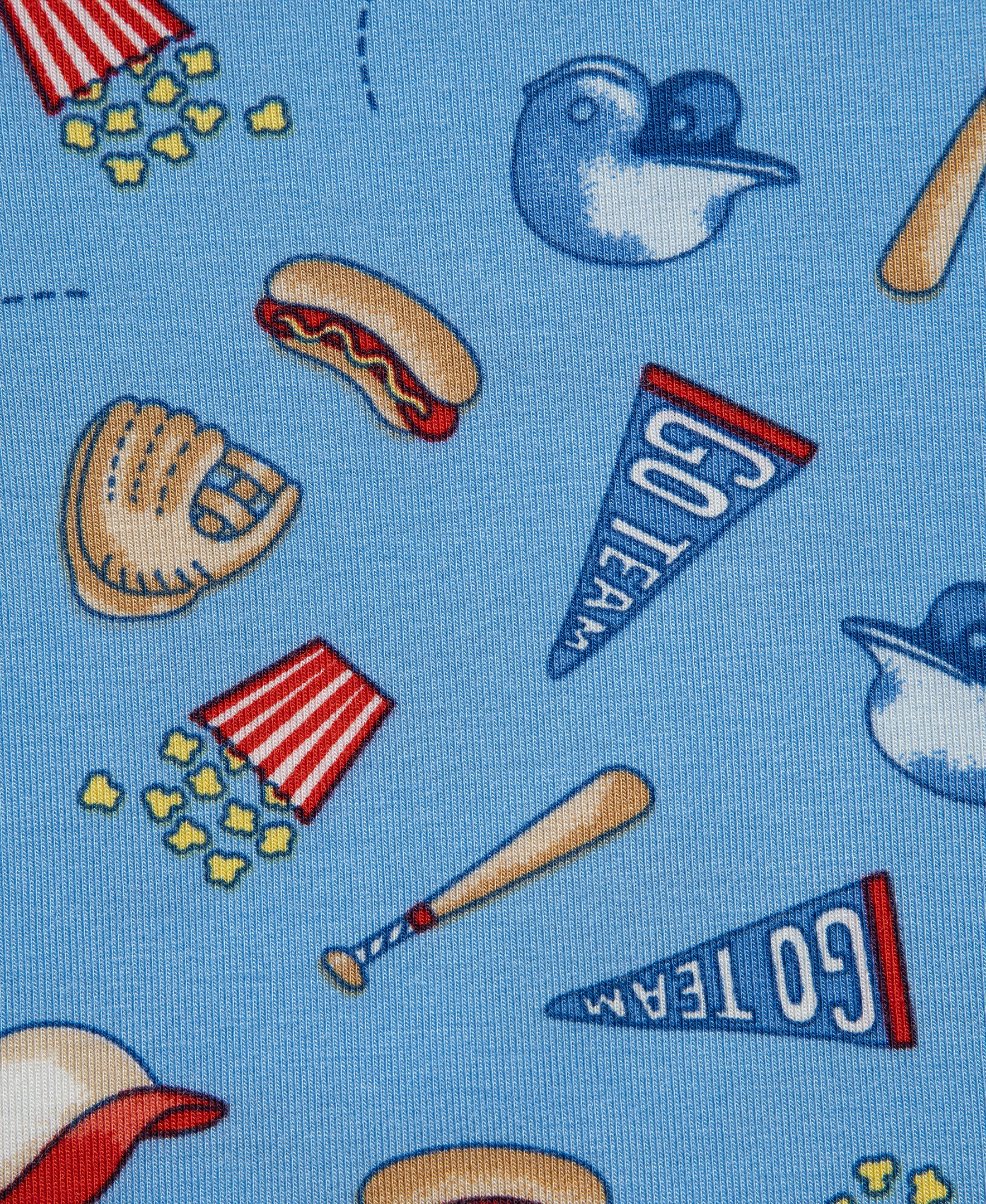 Baseball 4-Piece Pajama Set (2T-4T) - Image 2