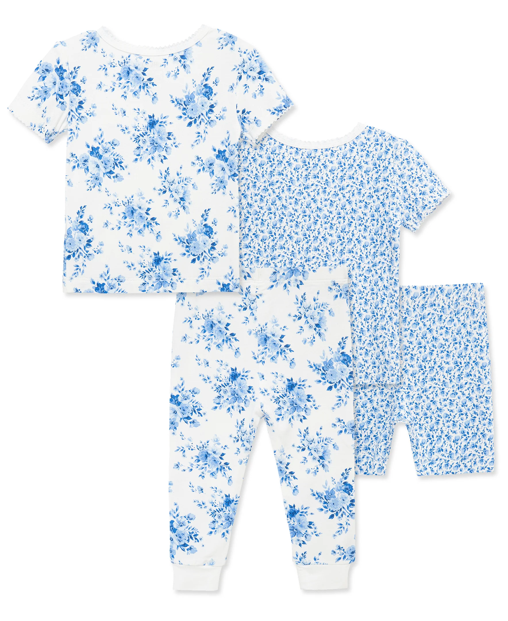 Blue Garden 4-Piece Pajama Set (12M-24M) - Image 6