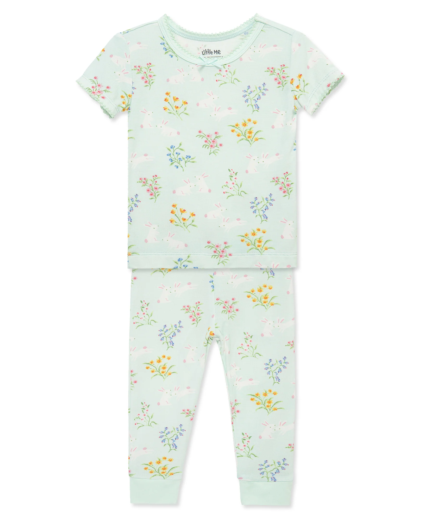 Bunny 4-Piece Pajama Set (12M-24M) - Image 4