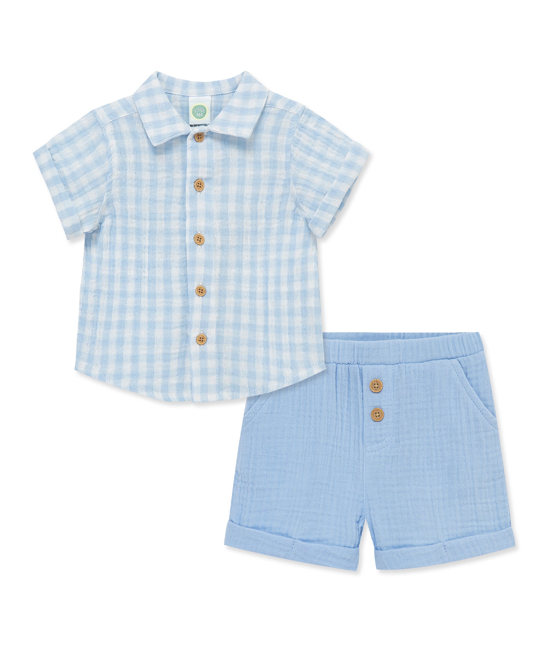 Check Gauze Short Set
