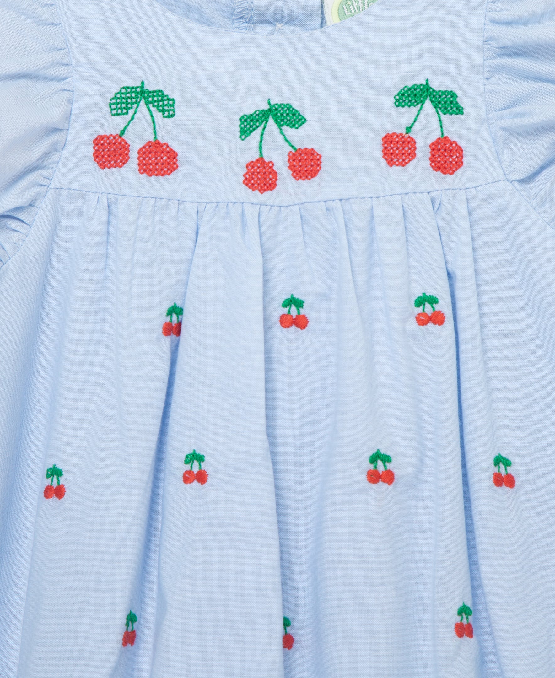 Cherries Woven Bubble & Headband - Image 2