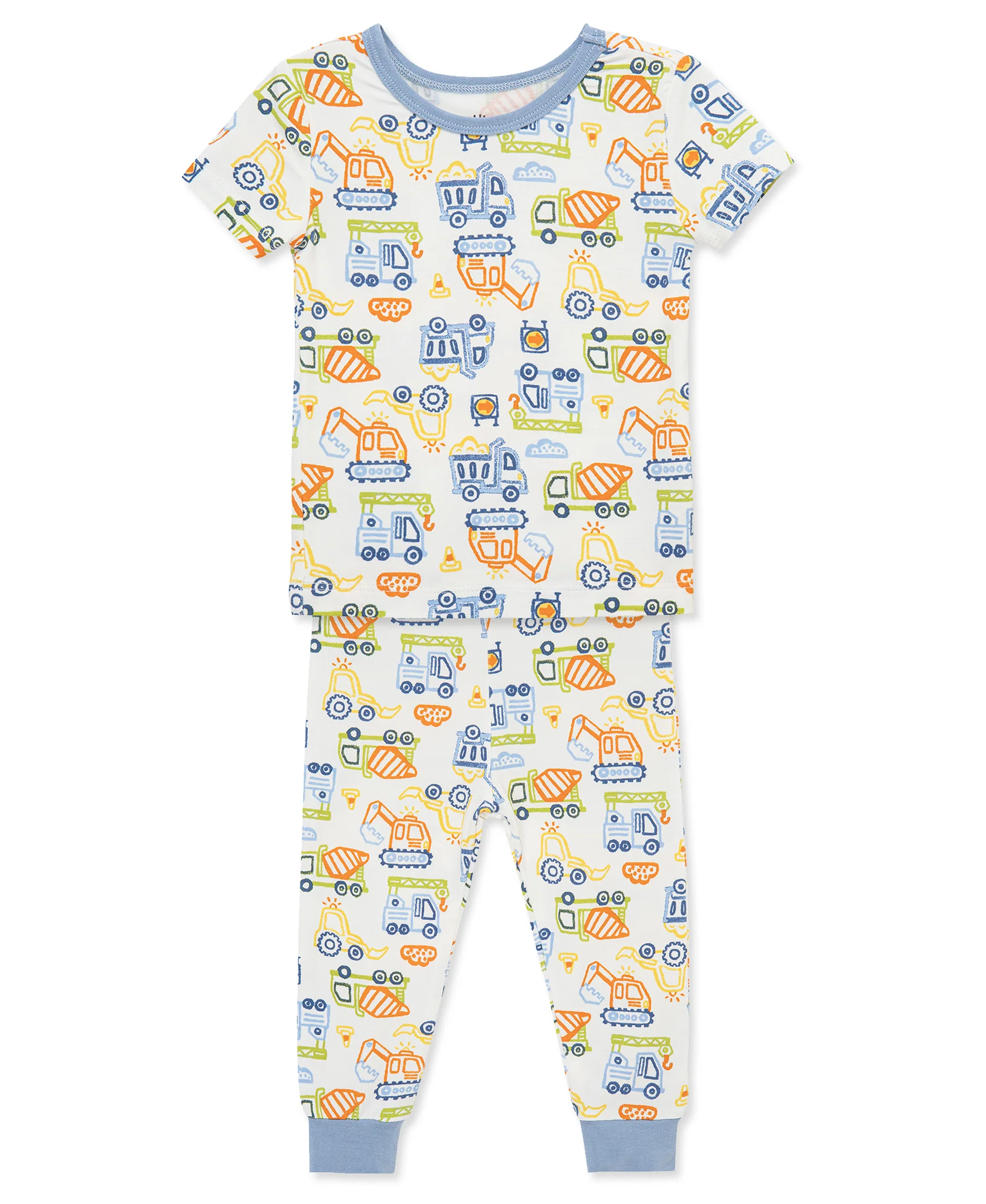 Construction 4-Piece Pajama Set (2T-4T) - Image 4