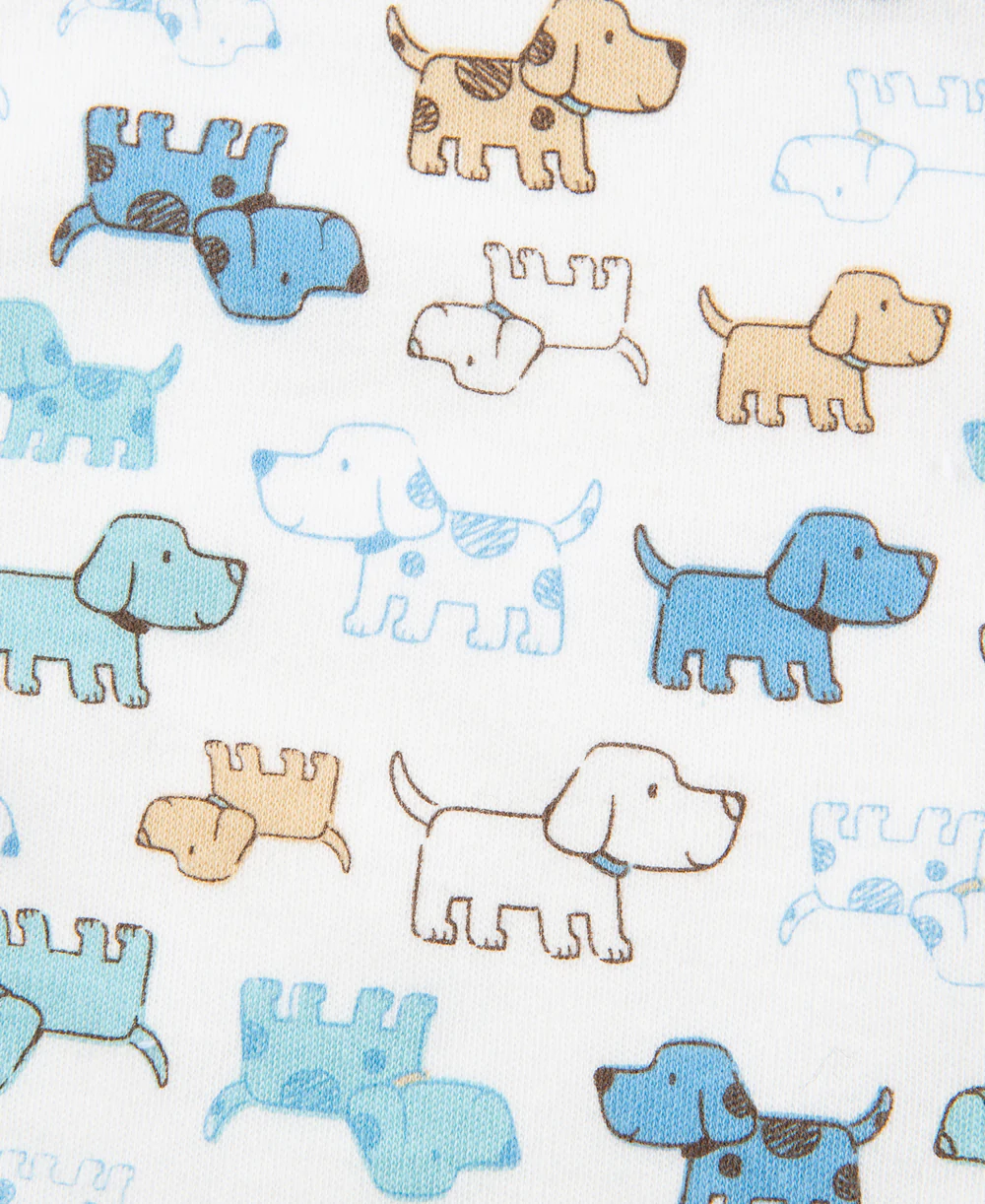 Cute Puppies Bib & Burp Set - Image 3