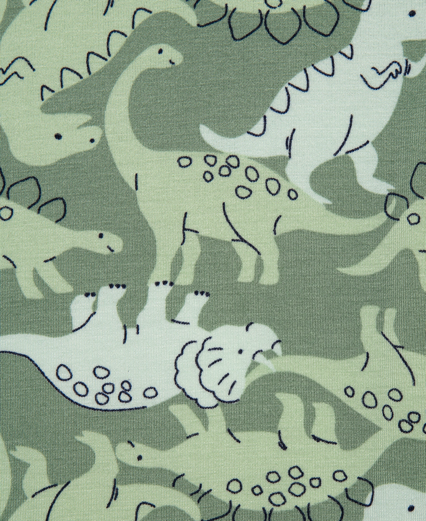 Dino 4-Piece Pajama Set (2T-4T) - Image 2