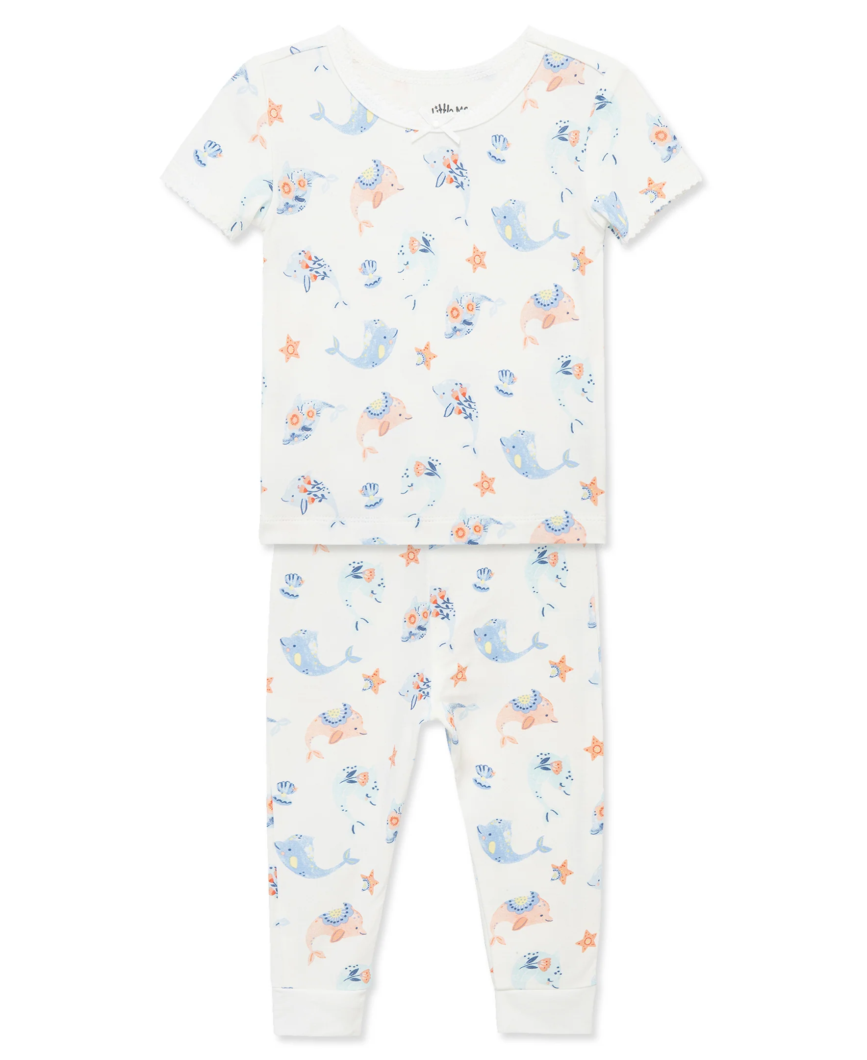 Dolphin 4-Piece Pajama Set (12M-24M) - Image 4