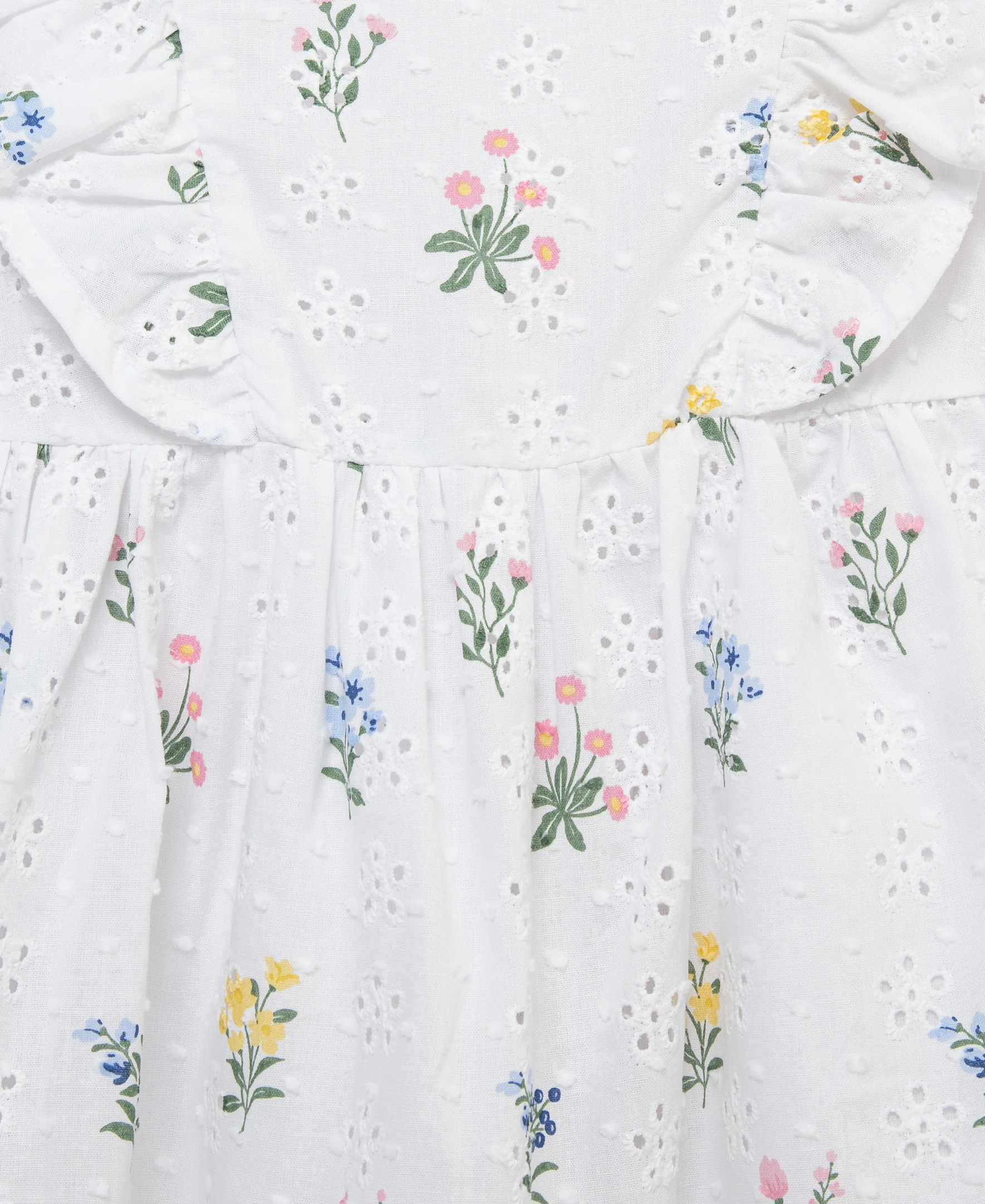 Eyelet Garden Woven Sundress w/ Panty (12M-24M) - Image 2