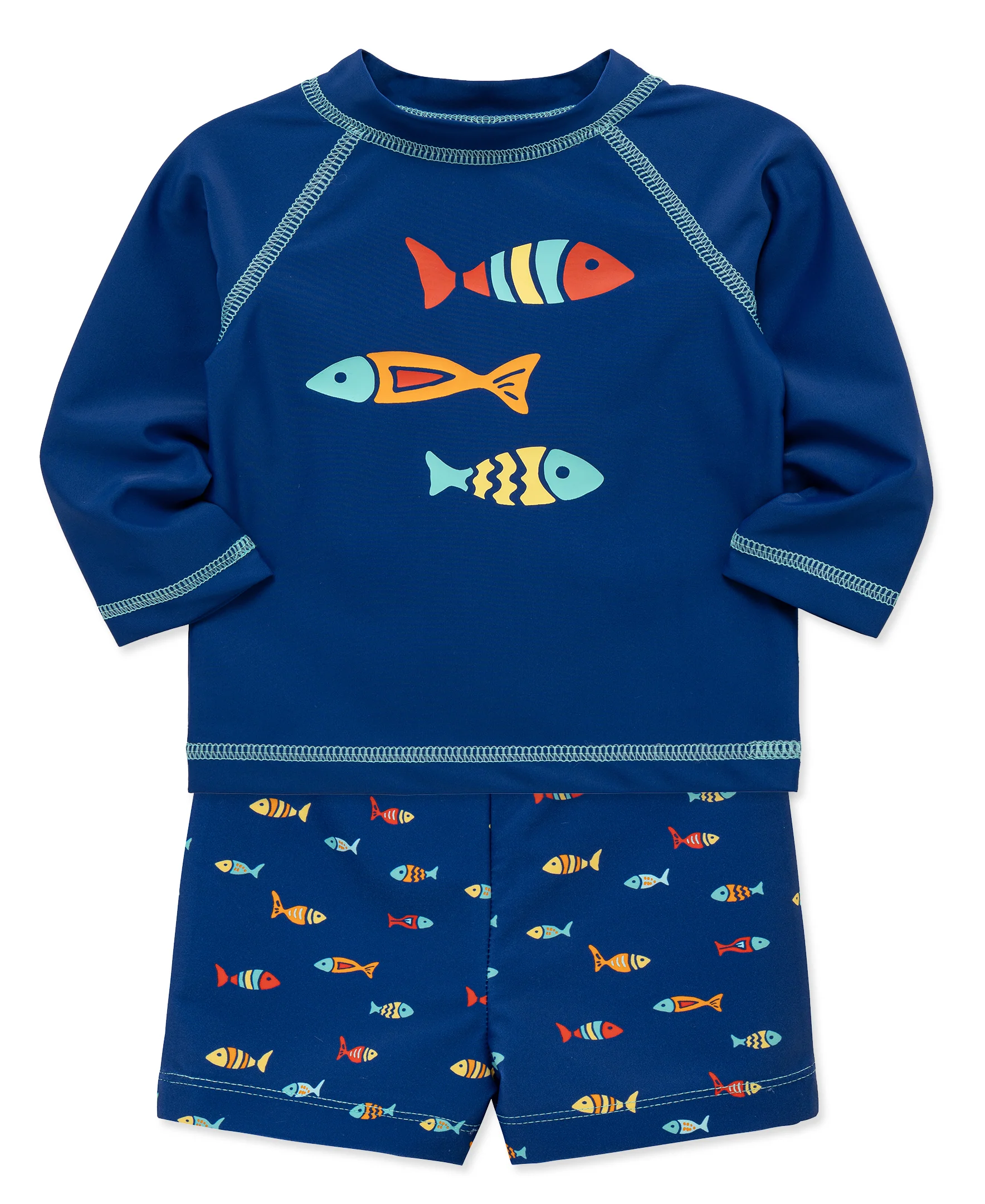 Fish 2-Piece Rashguard Set (6M-24M) - Image 4