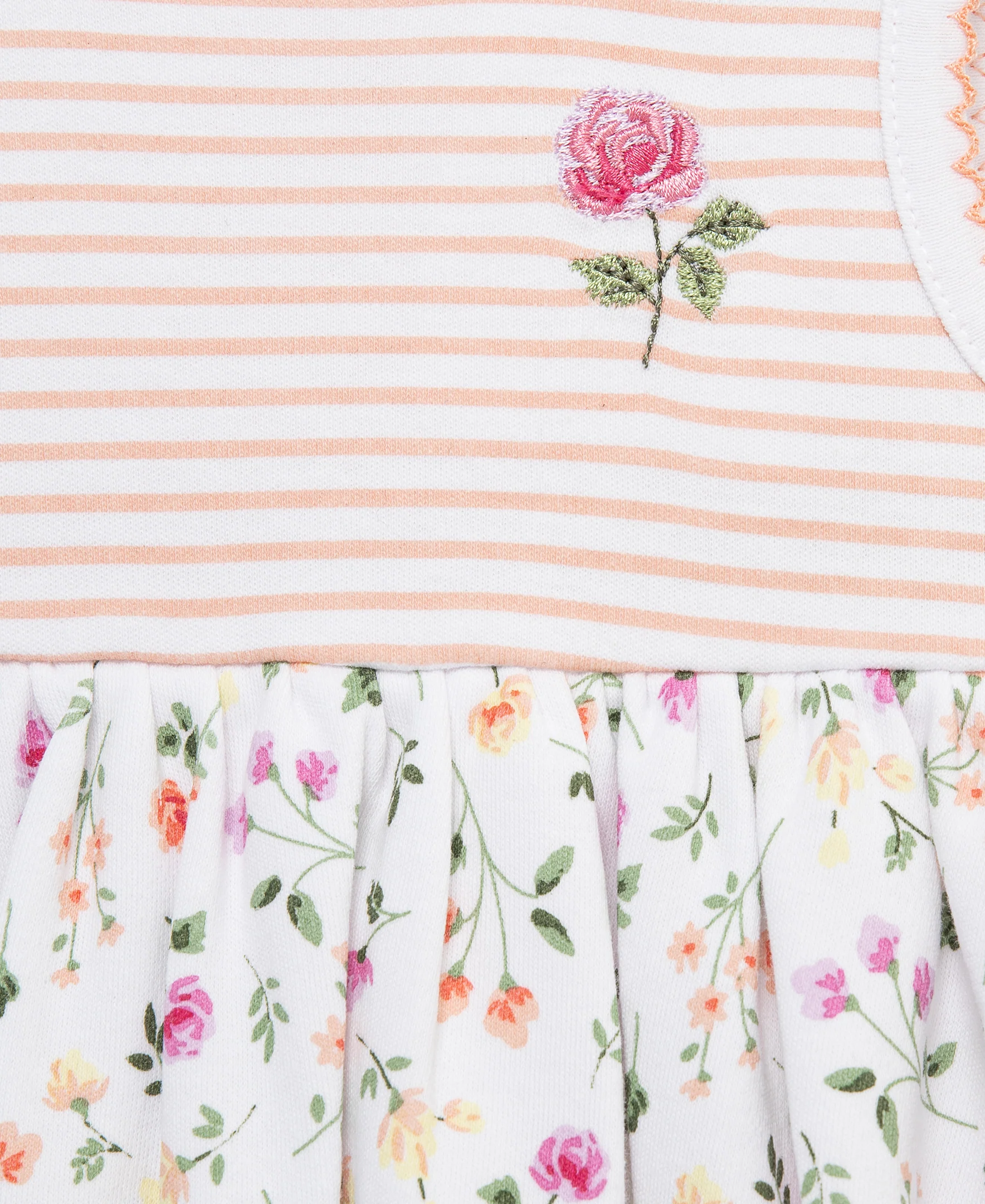 Floral Knit Popover & Hat - Image 2