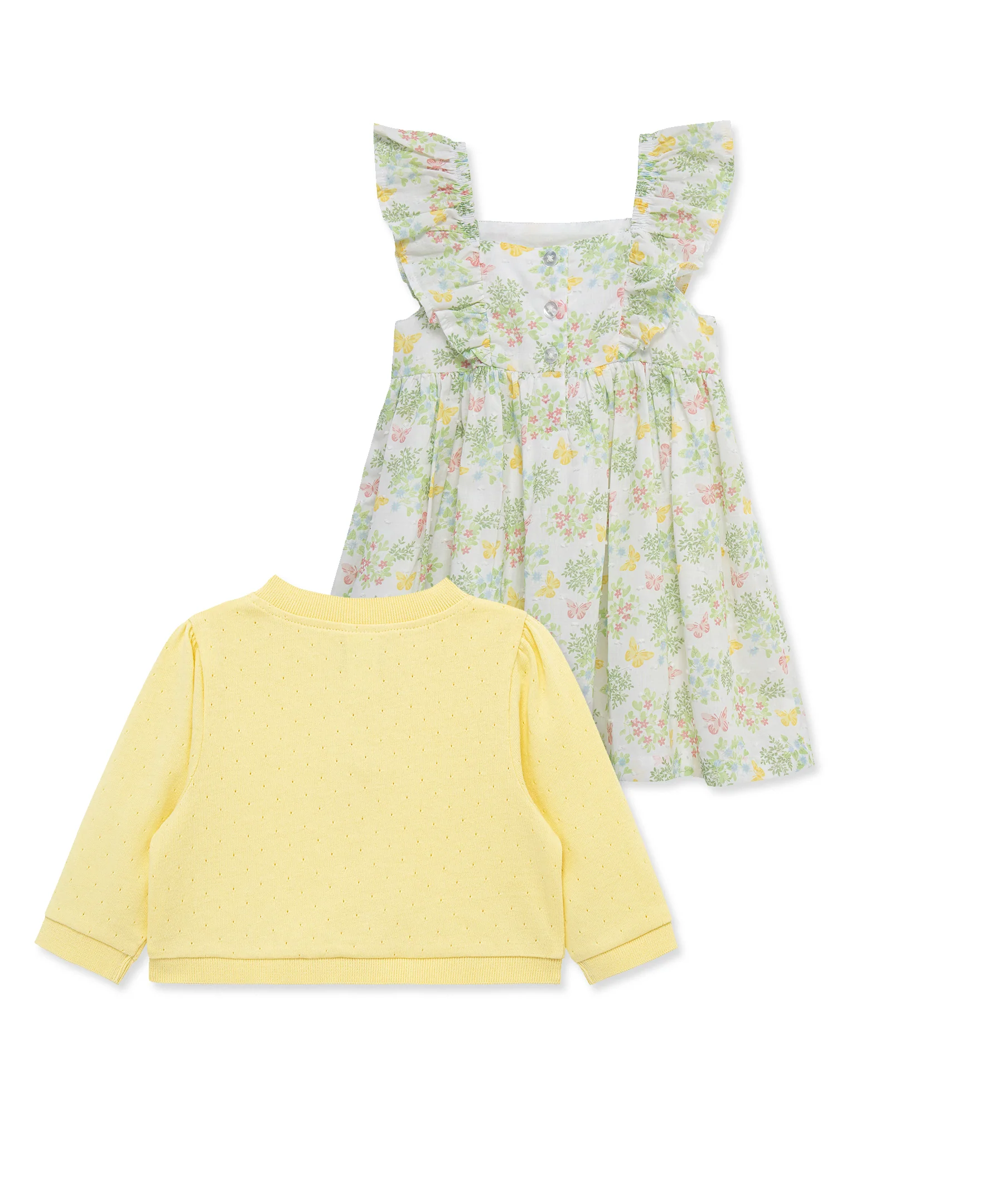 Garden Dress & Cardigan Set (2T-4T) - Image 5