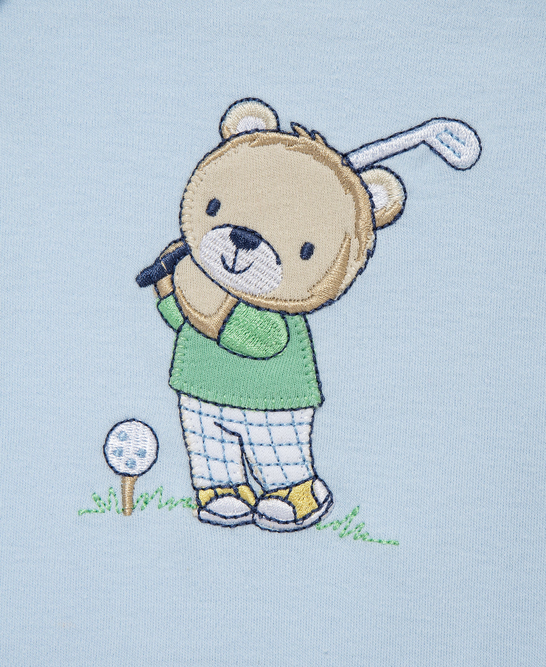 Golf Bear Bodysuit & Pant Set - Image 2