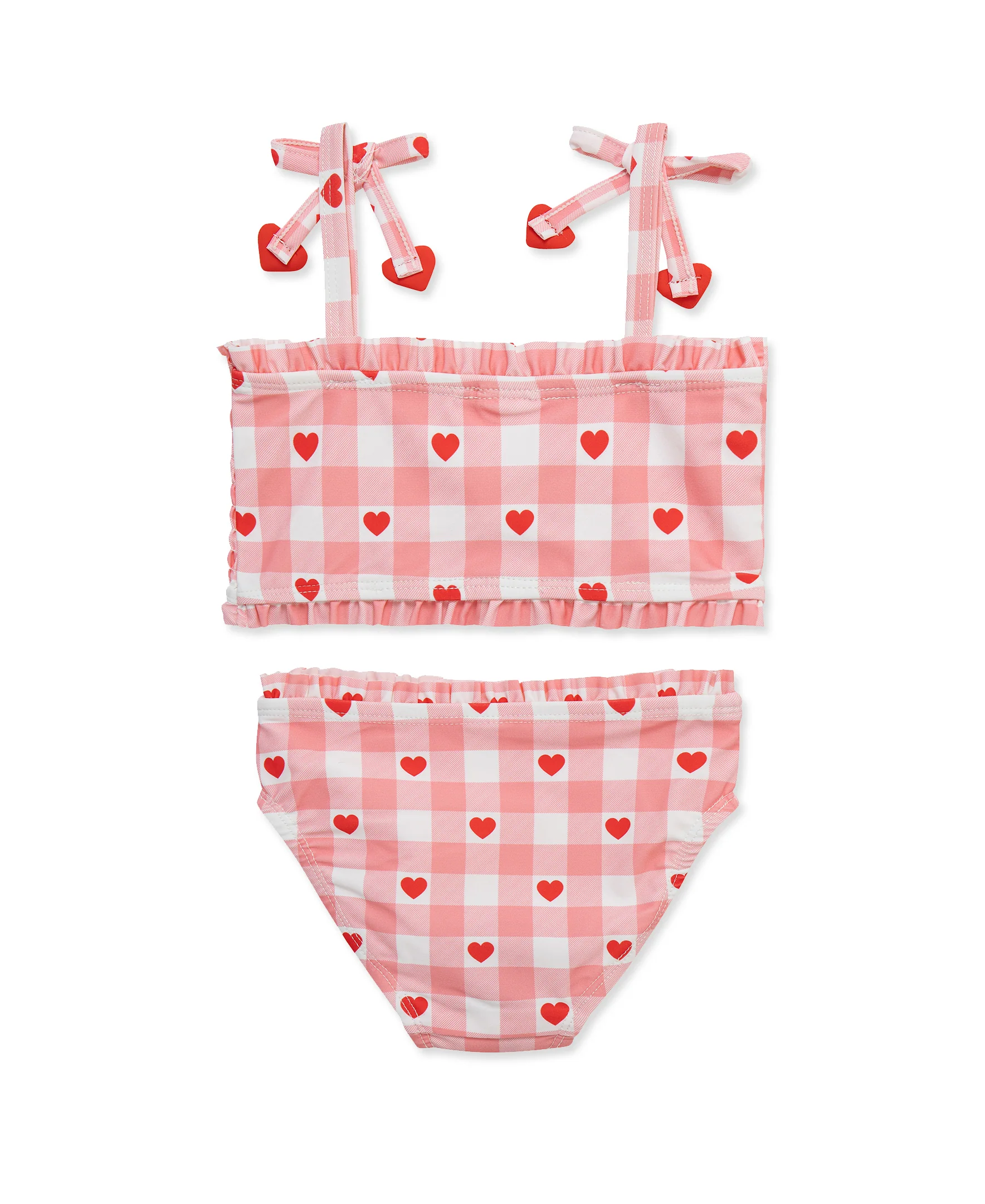 Heart 2-Piece Swimsuit (2T-4T) - Image 4