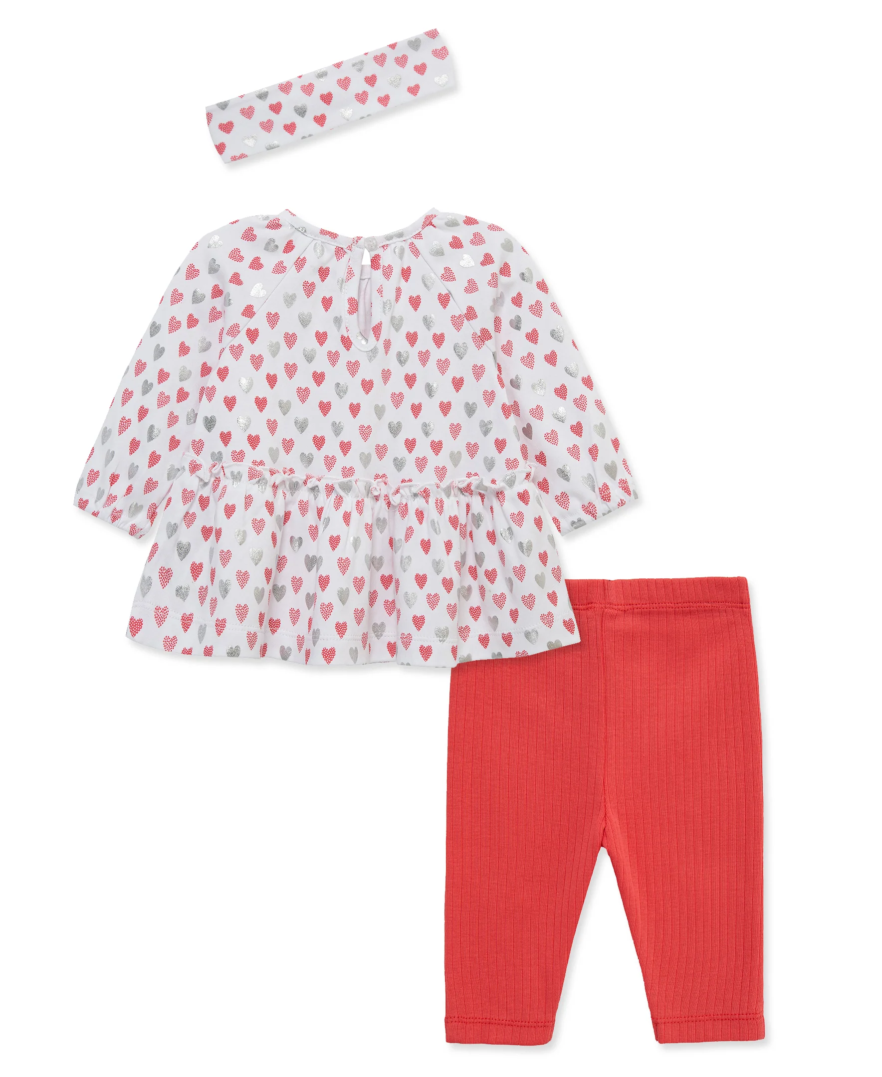 Hearts Tunic & Legging Set (3M-12M) - Image 5