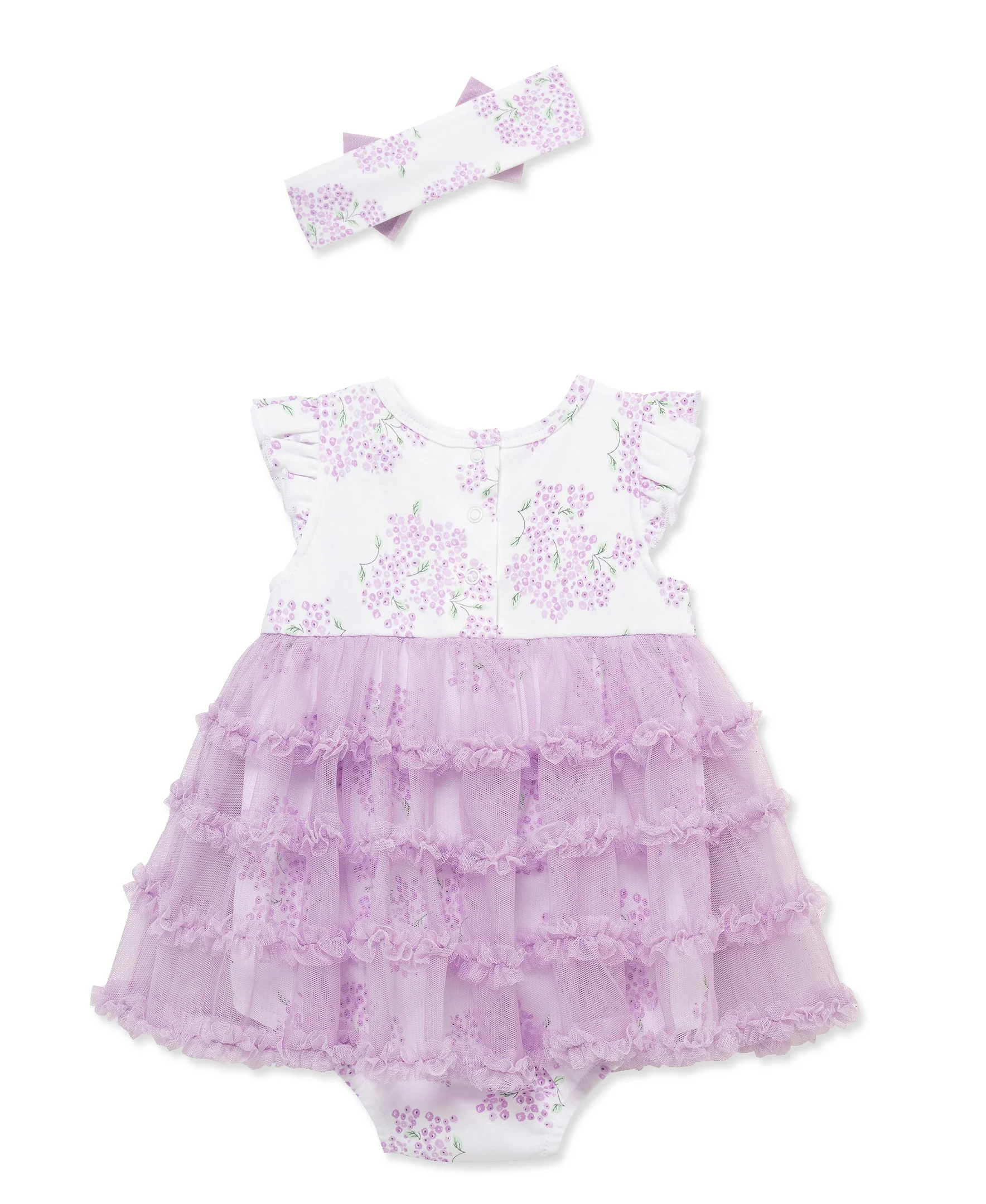Hydrangea Tutu Popover & Headband - Image 3