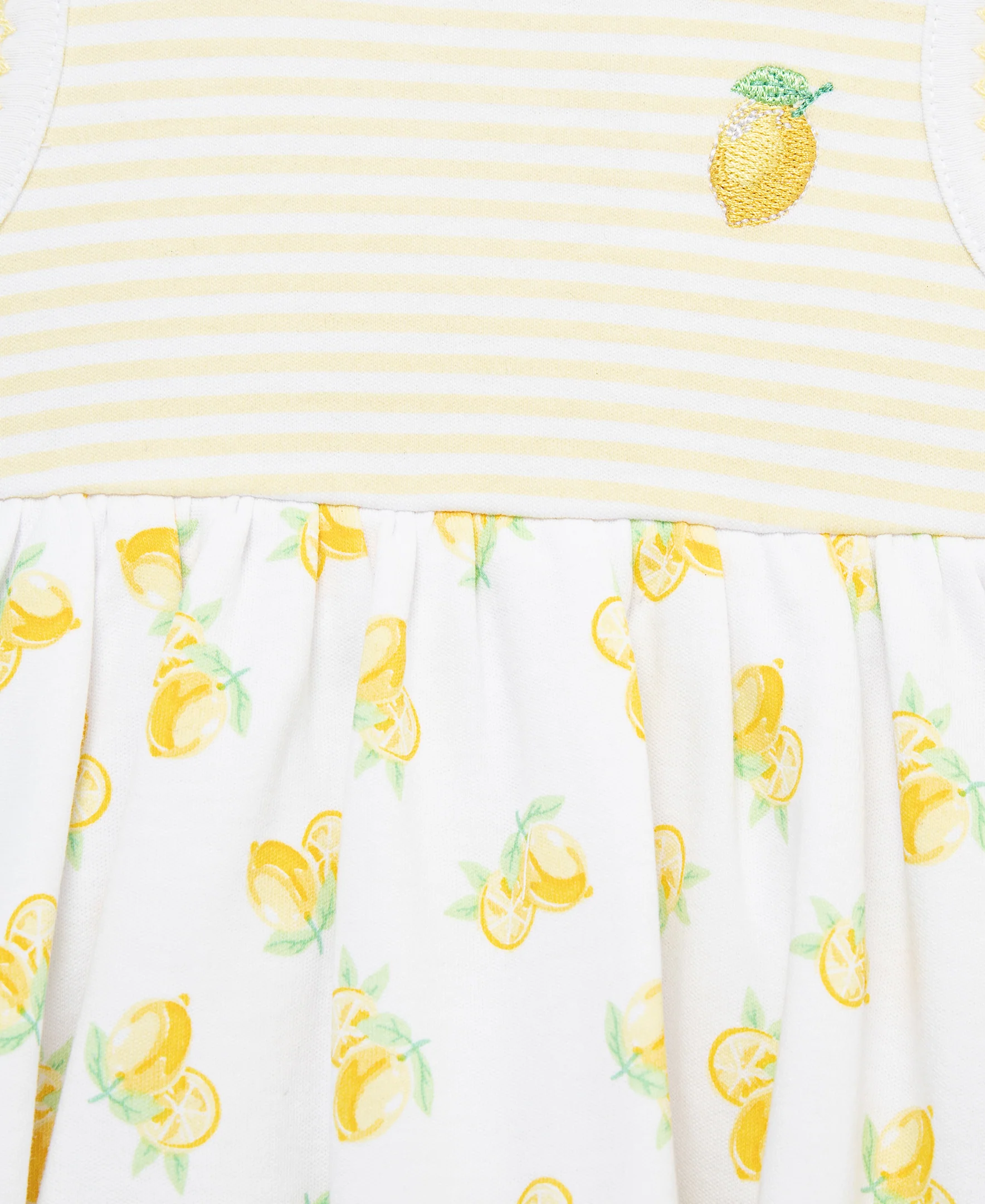 Lemons Knit Popover & Hat - Image 2