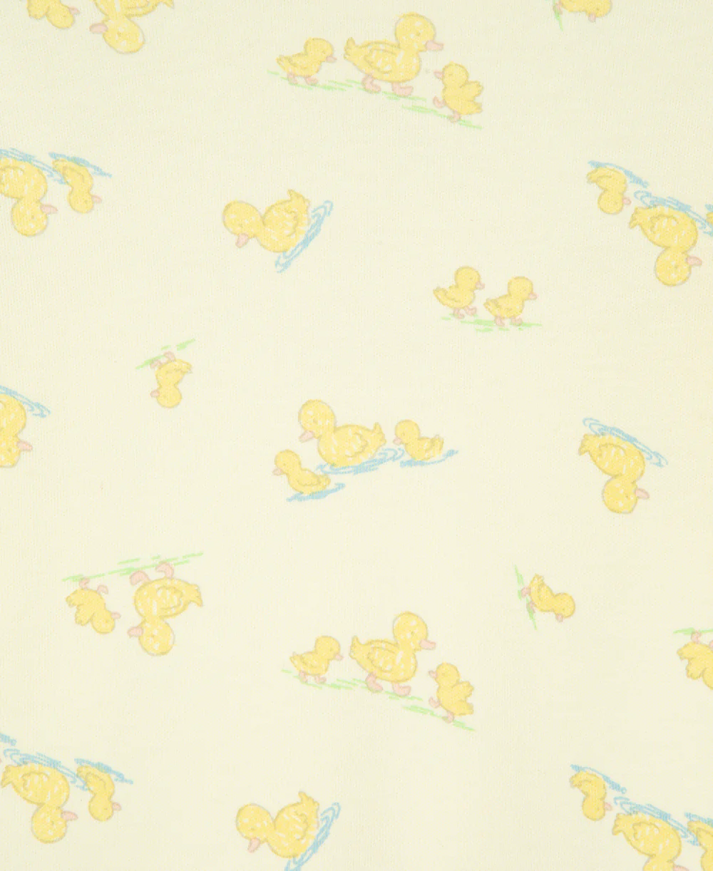 Little Ducks Sleeper Gown and Hat - Image 2