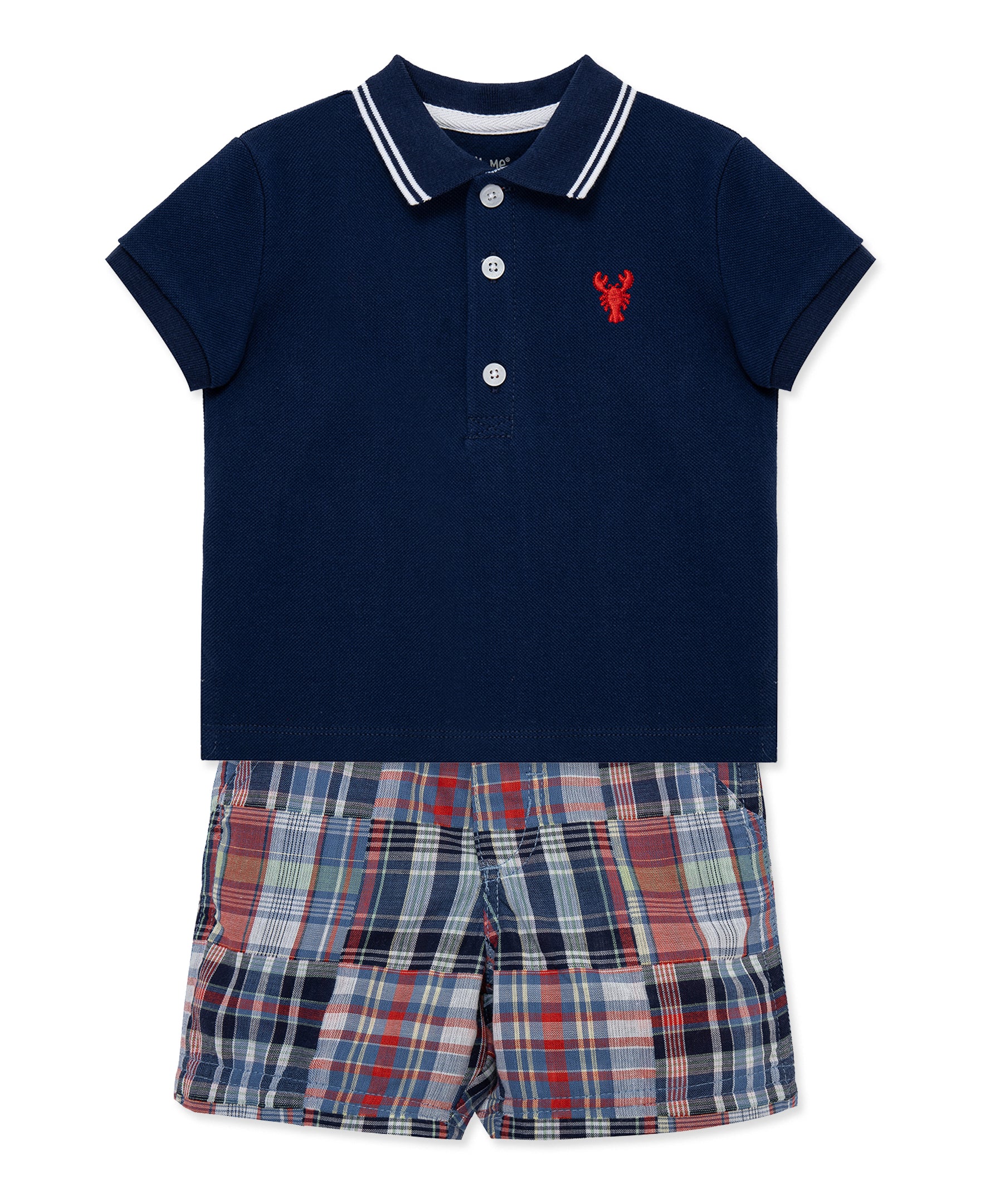 Lobster Polo Short Set (2T-4T) - Image 4