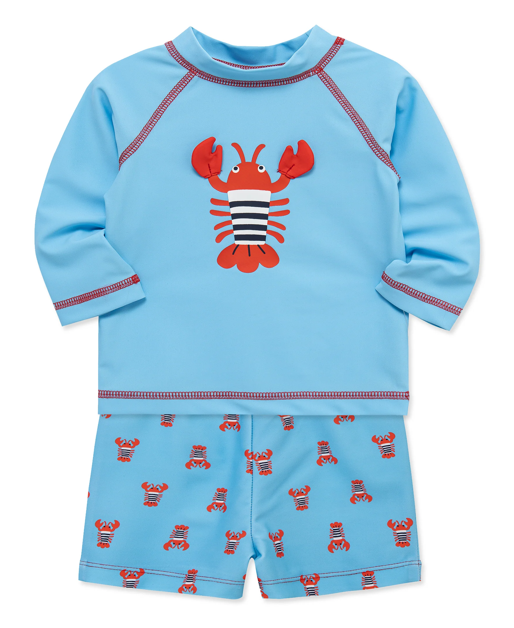 Lobster 2-Piece Rashguard Set (6M-24M) - Image 5