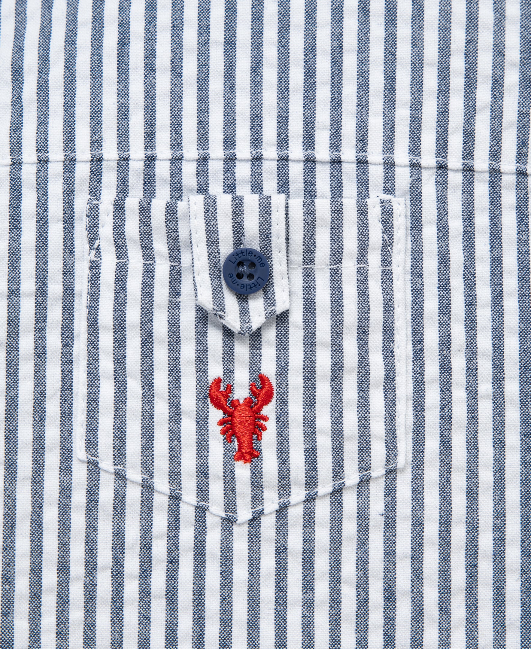 Lobster Woven Sunsuit & Hat - Image 3
