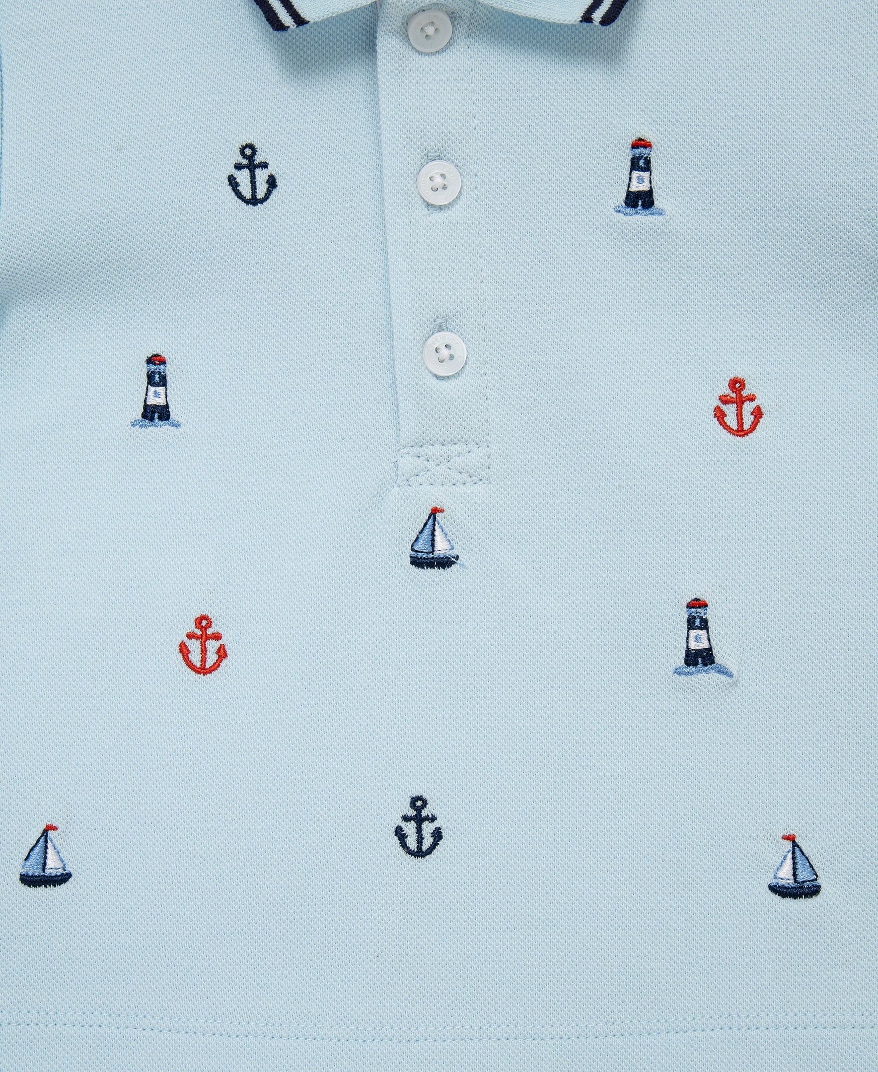 Nautical Polo Short Set (2T-4T) - Image 2