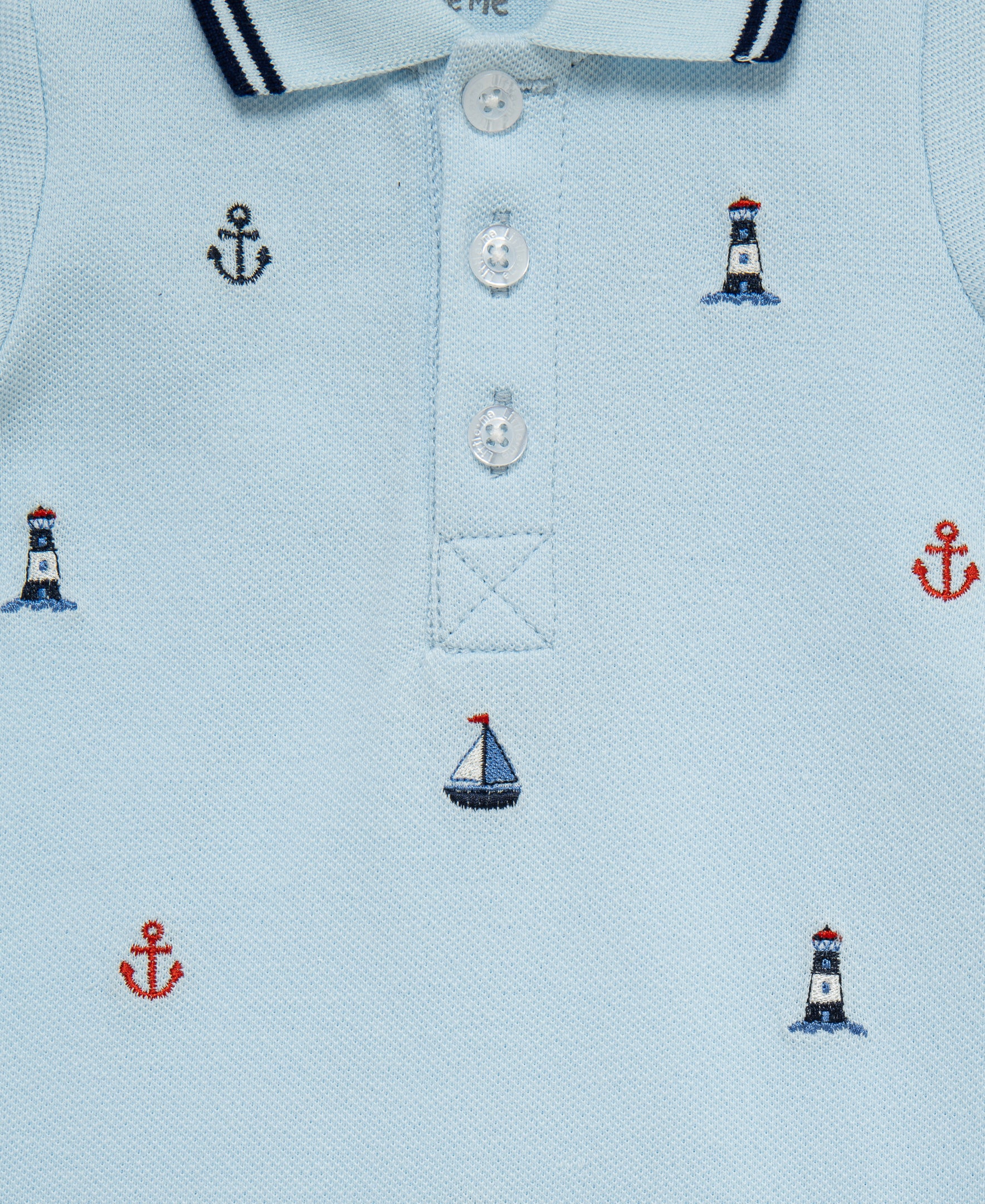 Nautical Romper & Hat - Image 2