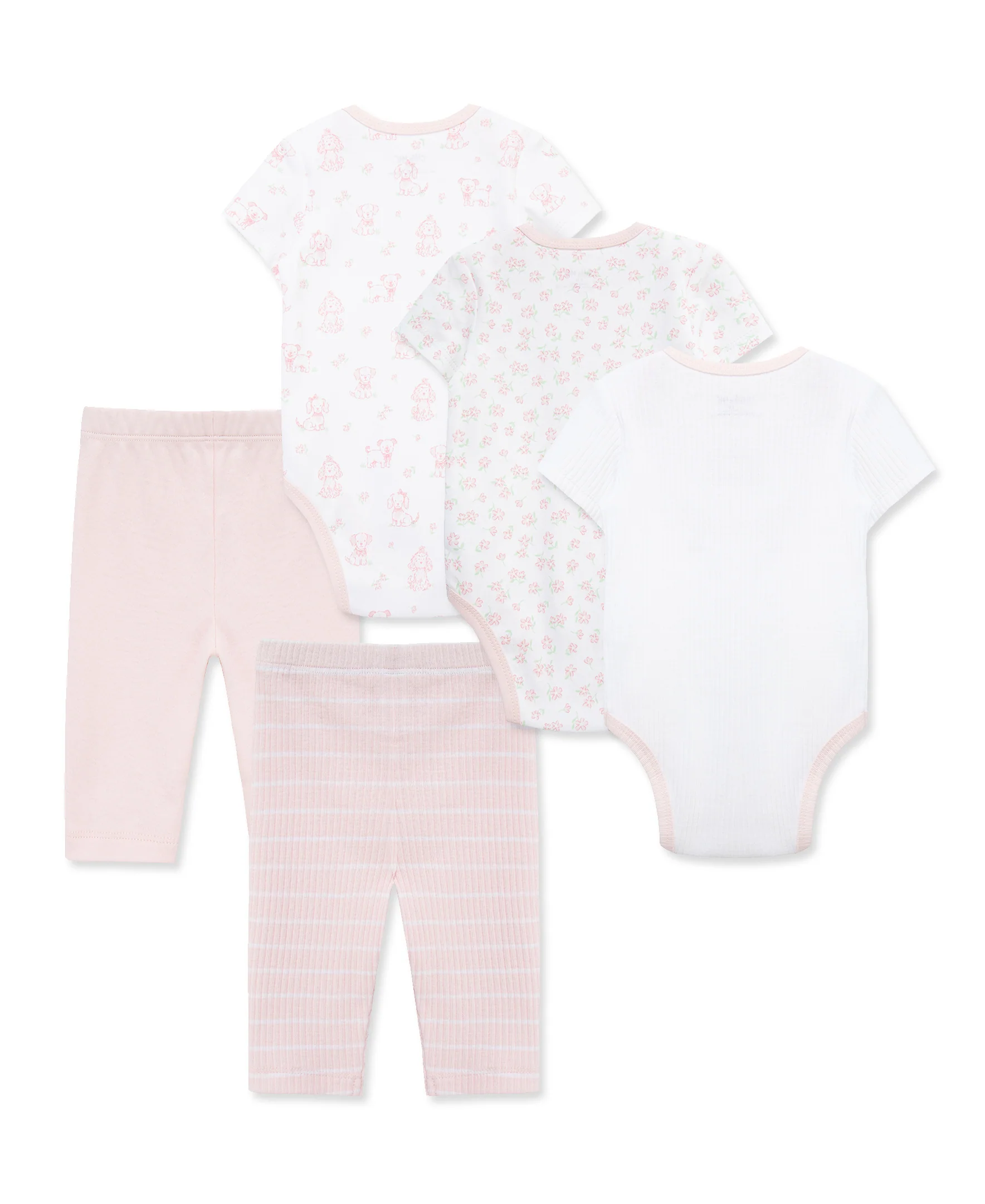 Pretty Puppies 5-Piece Bodysuits & Pants Set - Image 7