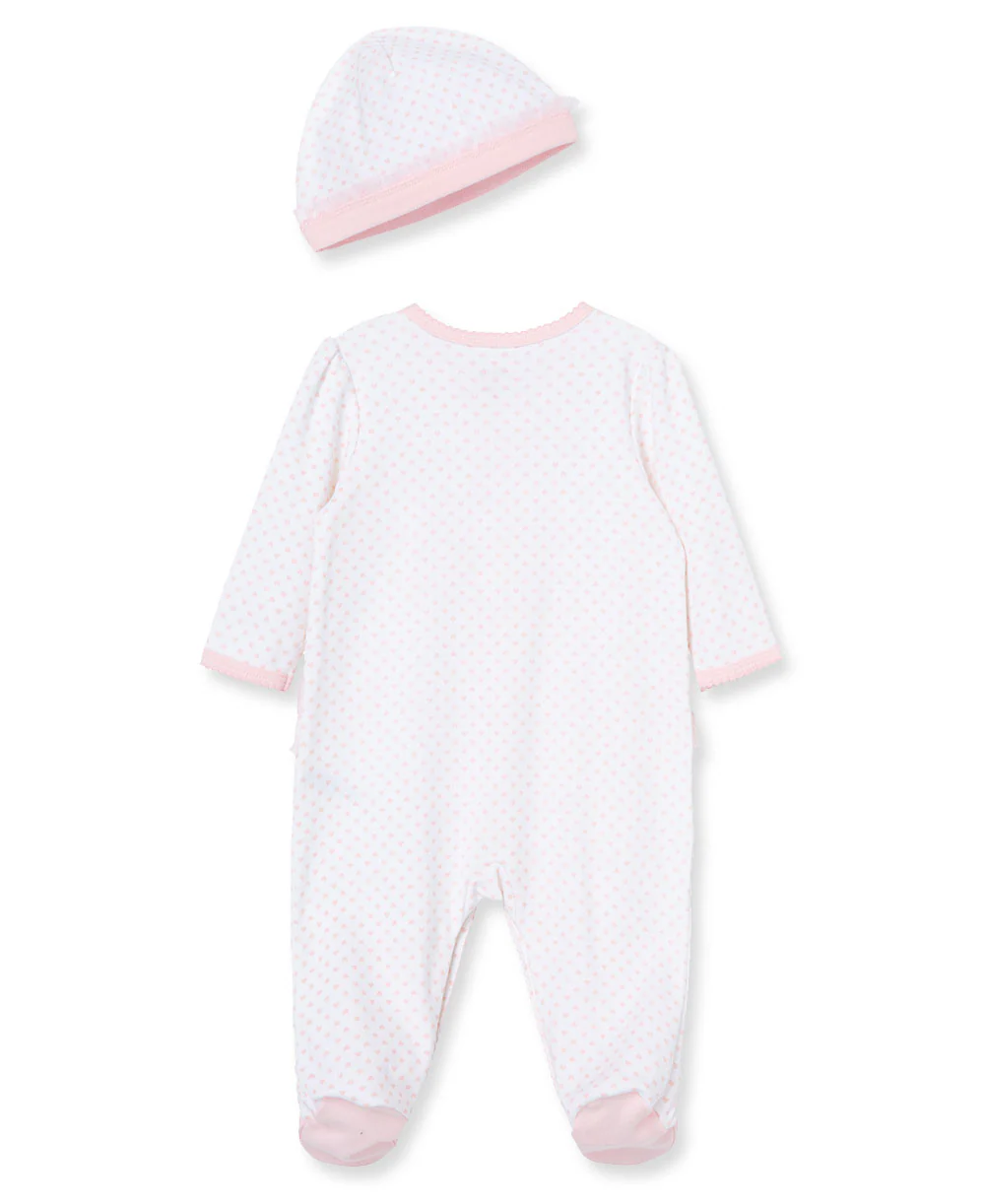 Prima Ballerina Footed One-Piece And Hat - Image 4