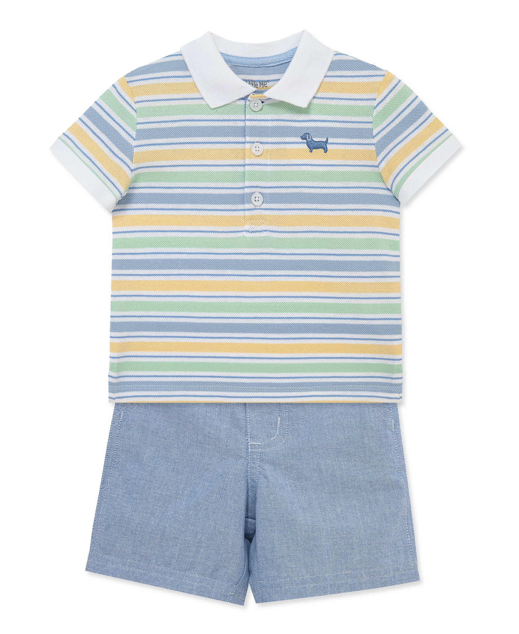Puppy Polo Short Set (2T-4T) - Image 4