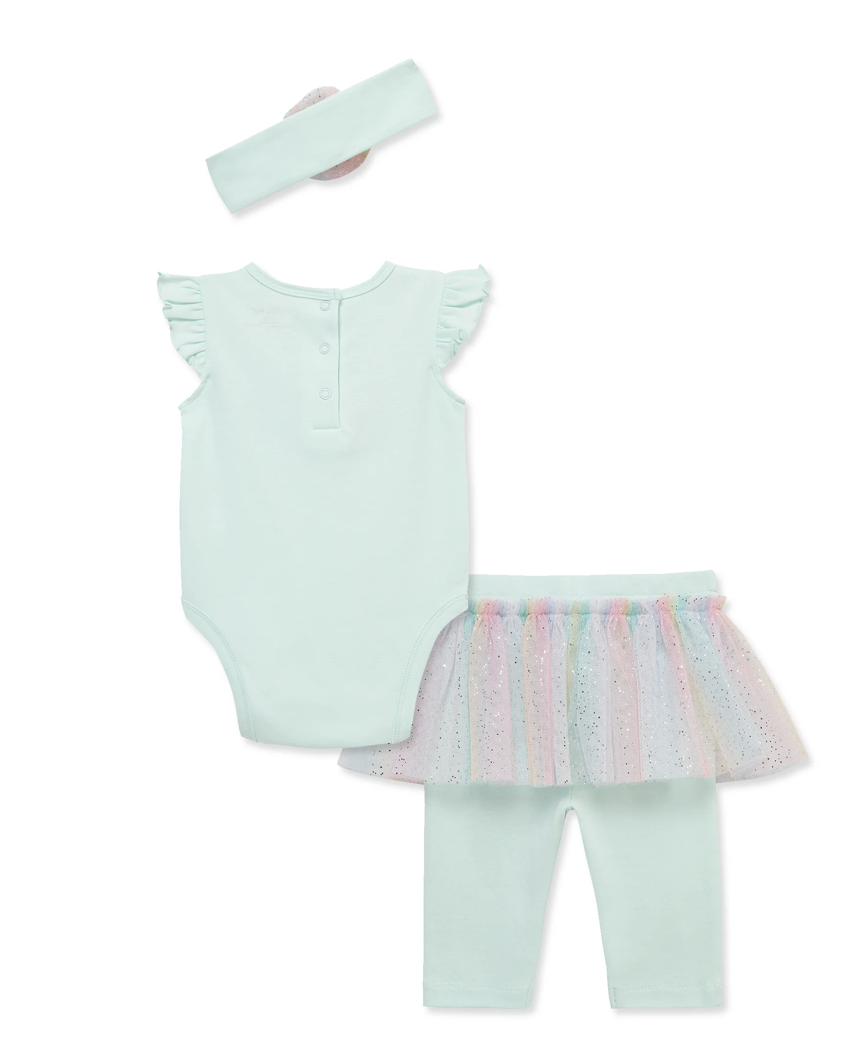 Rainbow Skegging & Headband Set (3M-12M) - Image 5