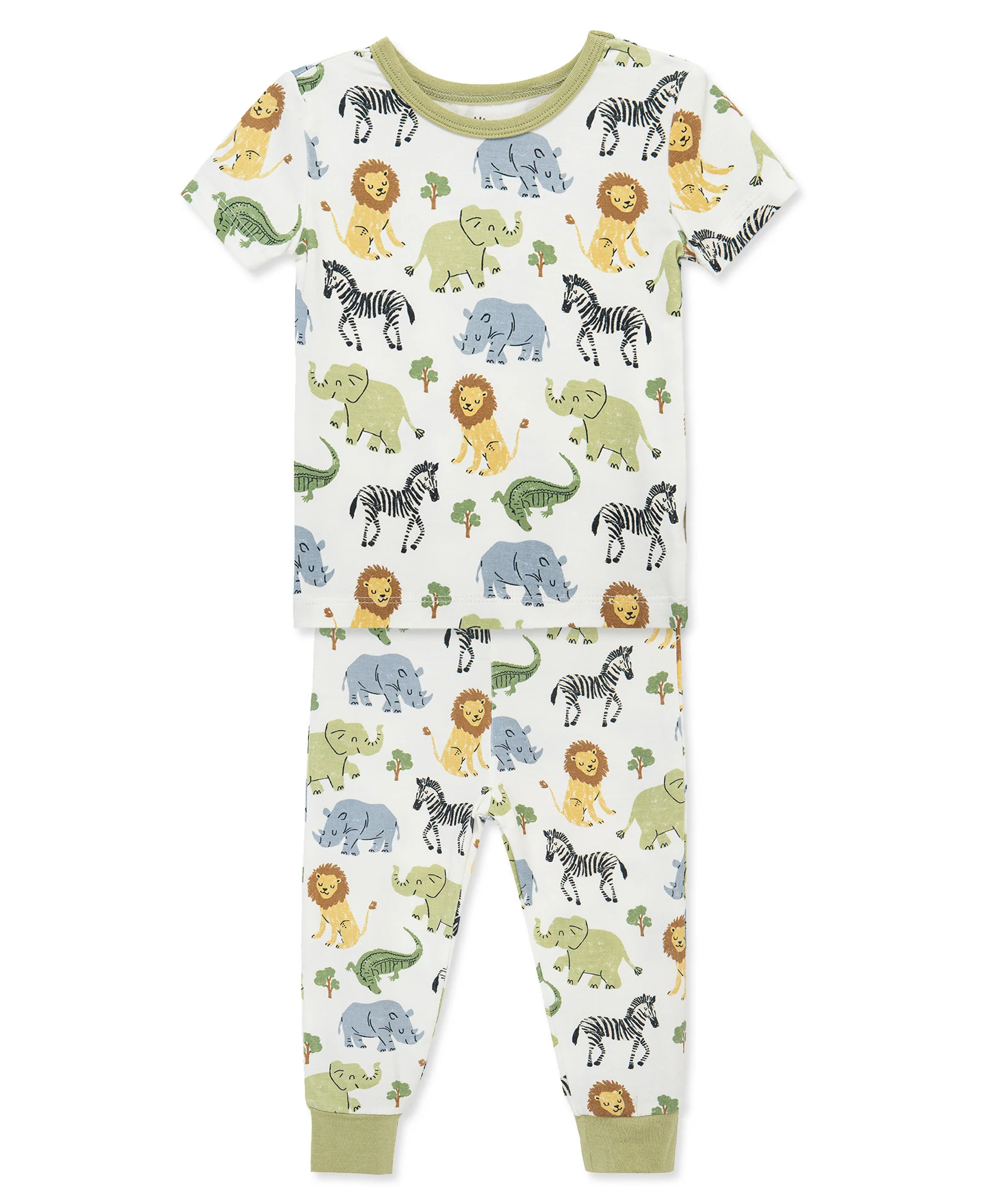 Safari 4-Piece Pajama Set (2T-4T) - Image 4