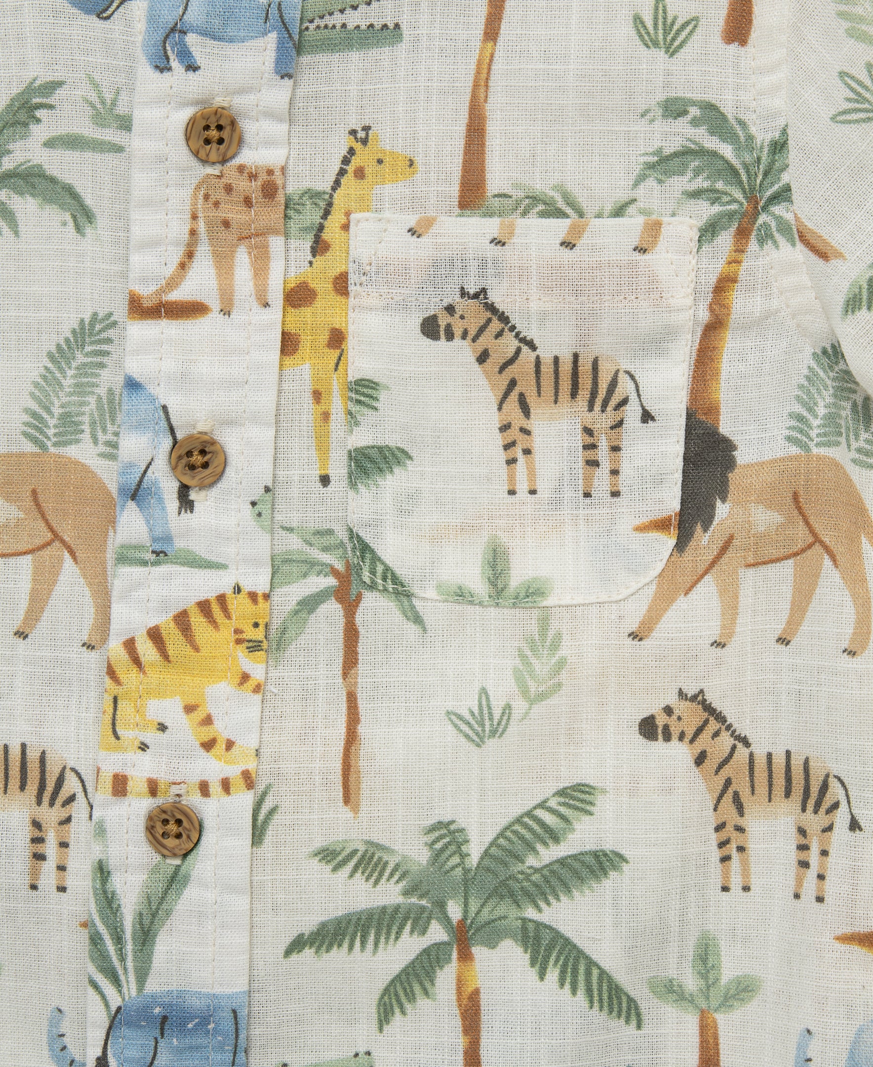 Safari Woven Short Set (2T-4T) - Image 2
