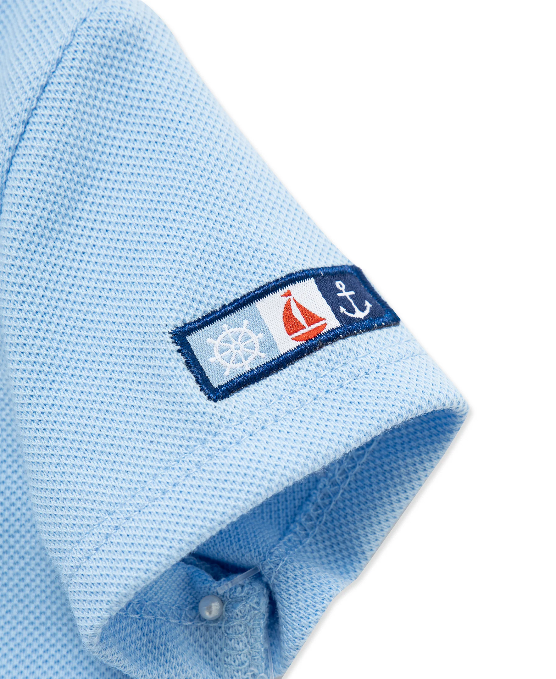 Sailboat Woven Shortall Set (12M-24M) - Image 4