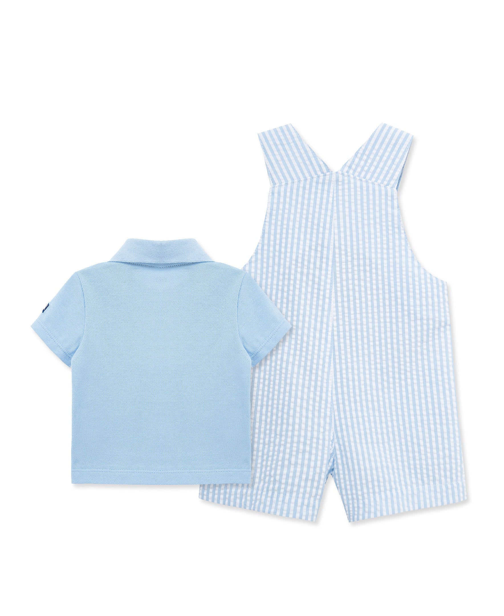 Sailboat Woven Shortall Set (12M-24M) - Image 5