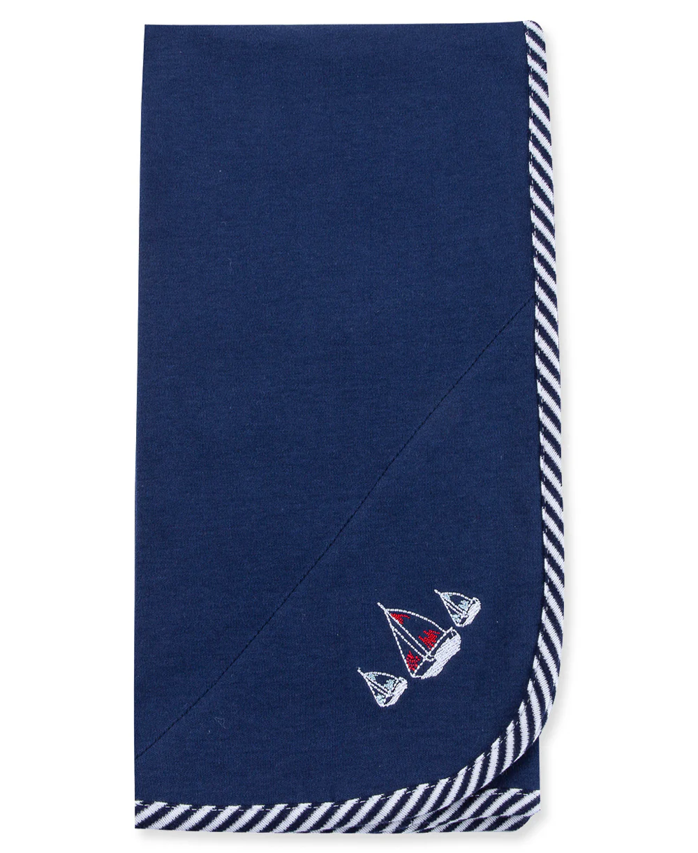 Sailboats Receiving Blanket - Image 2