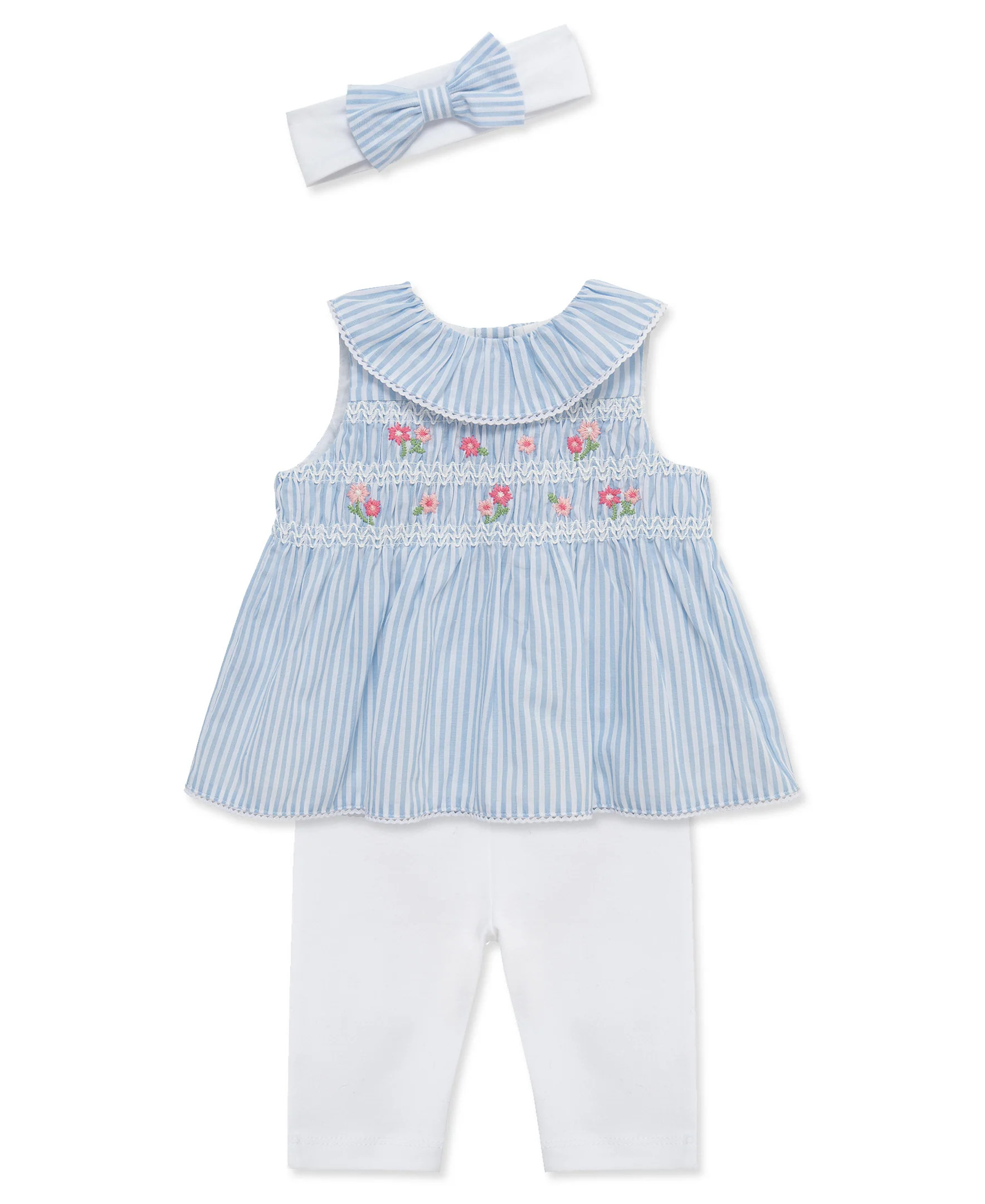 Smock Floral Tunic & Legging Set (3M-12M) - Image 4