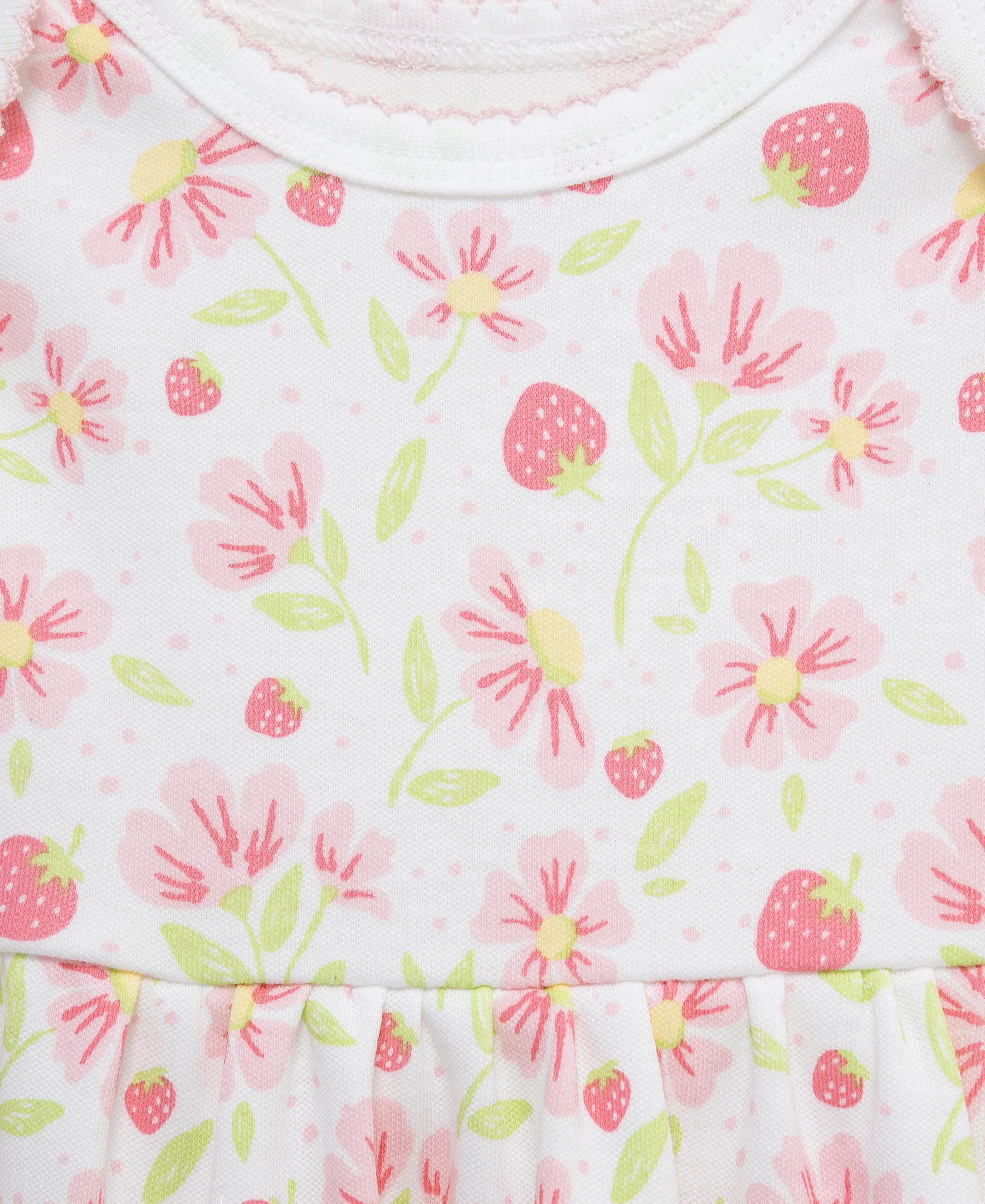 Strawberry Knit Dress & Cardigan Set - Image 3