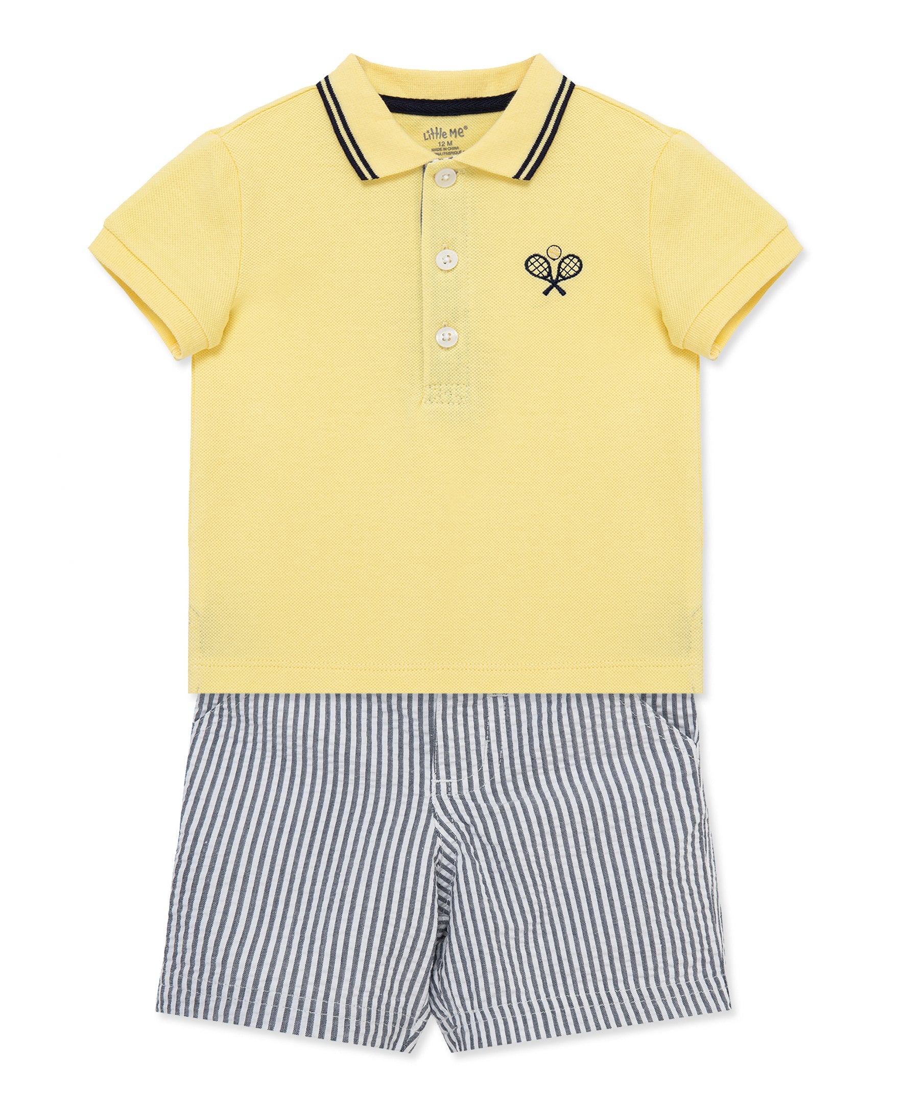 Tennis Polo Short Set (12M-24M) - Image 4