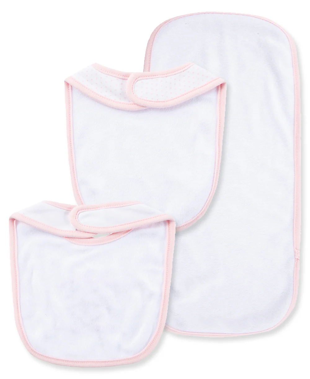 Thank Heaven For Little Girls Bib & Burp Set - Image 2