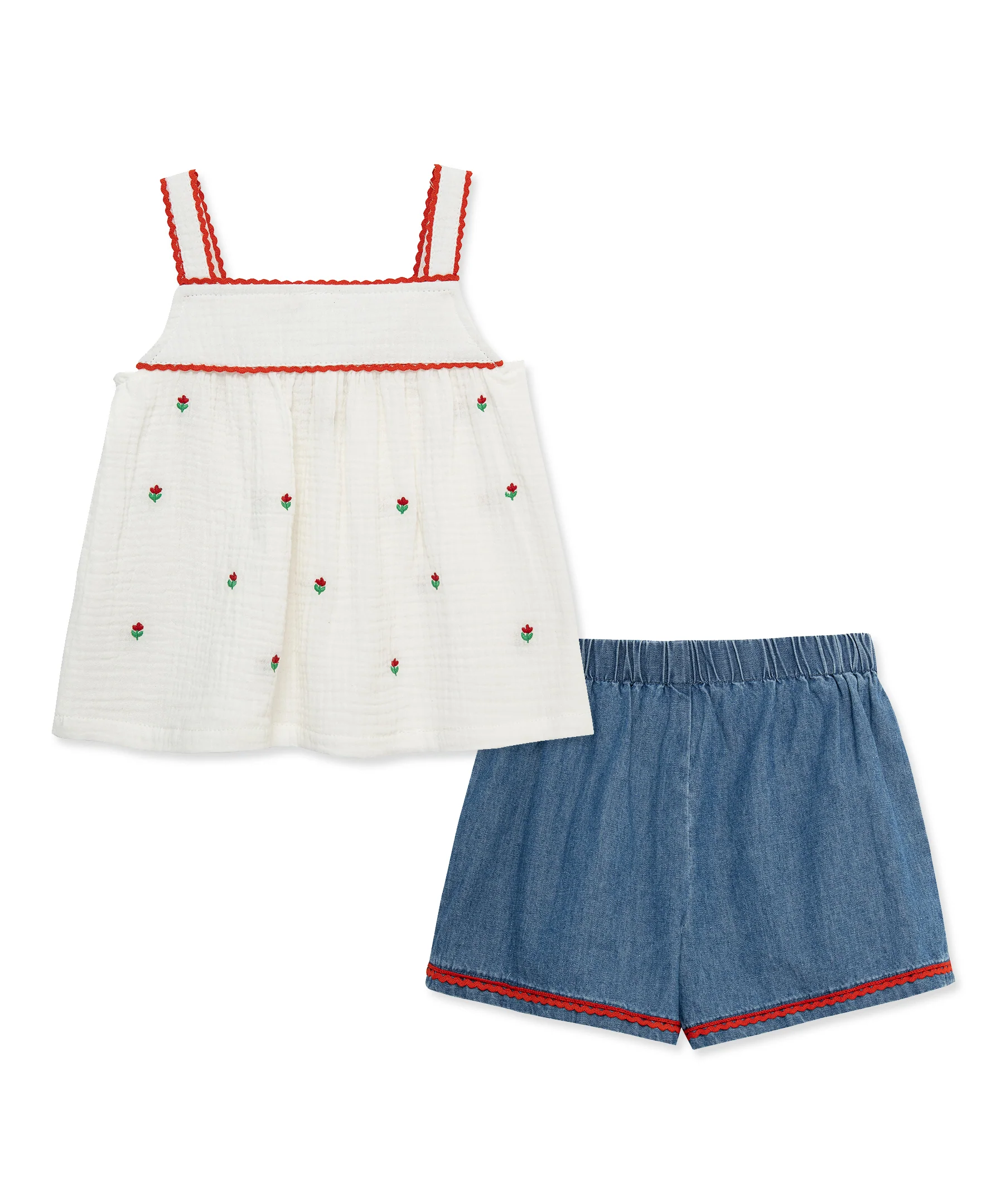 Tulip 2-Piece Woven Play Set (12M-24M) - Image 4