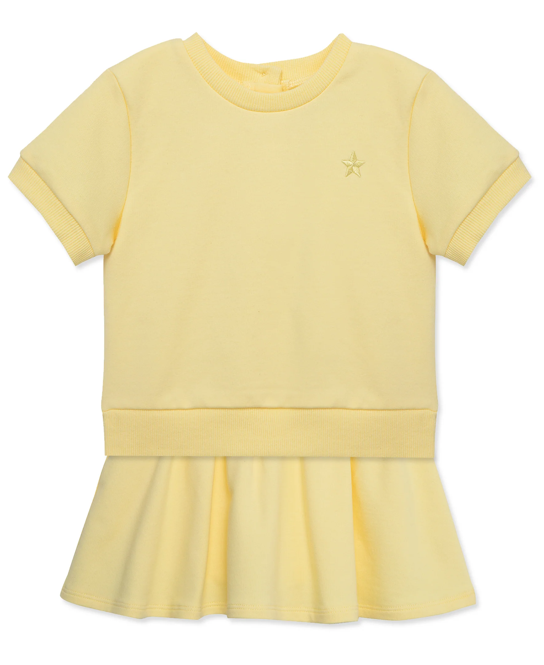 Yellow 2-Piece Infant Skort Set (12M-24M) - Image 3